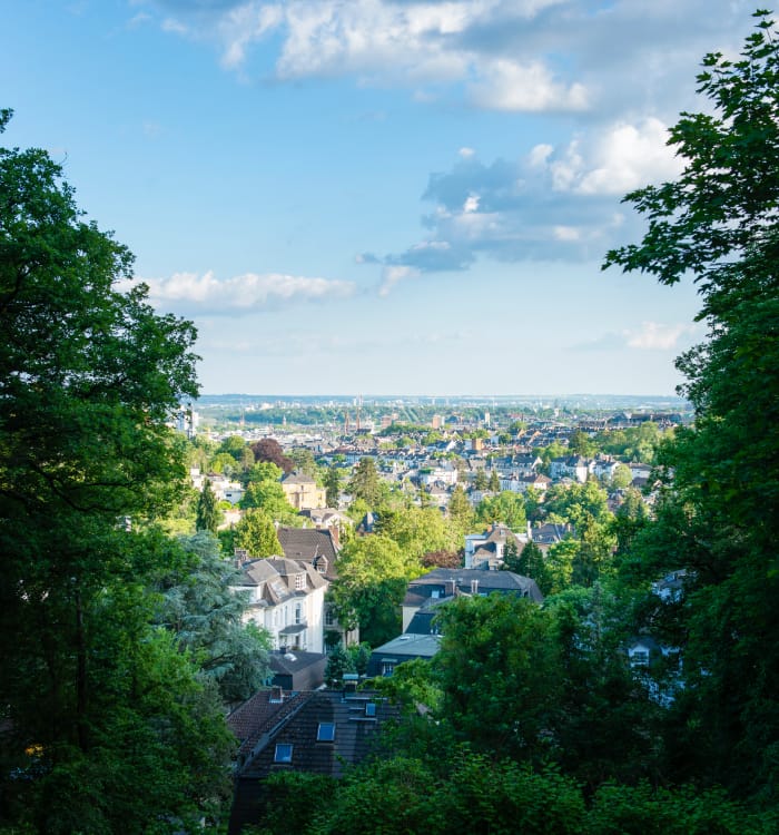 Ausblick über Wiesbaden vom Neroberg